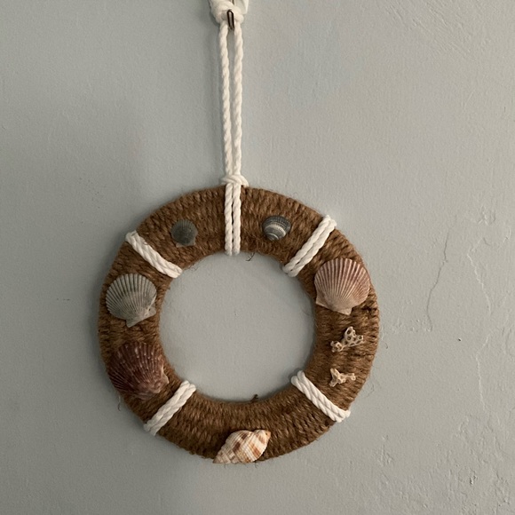 Other - Nautical Jute and Shell Wreath